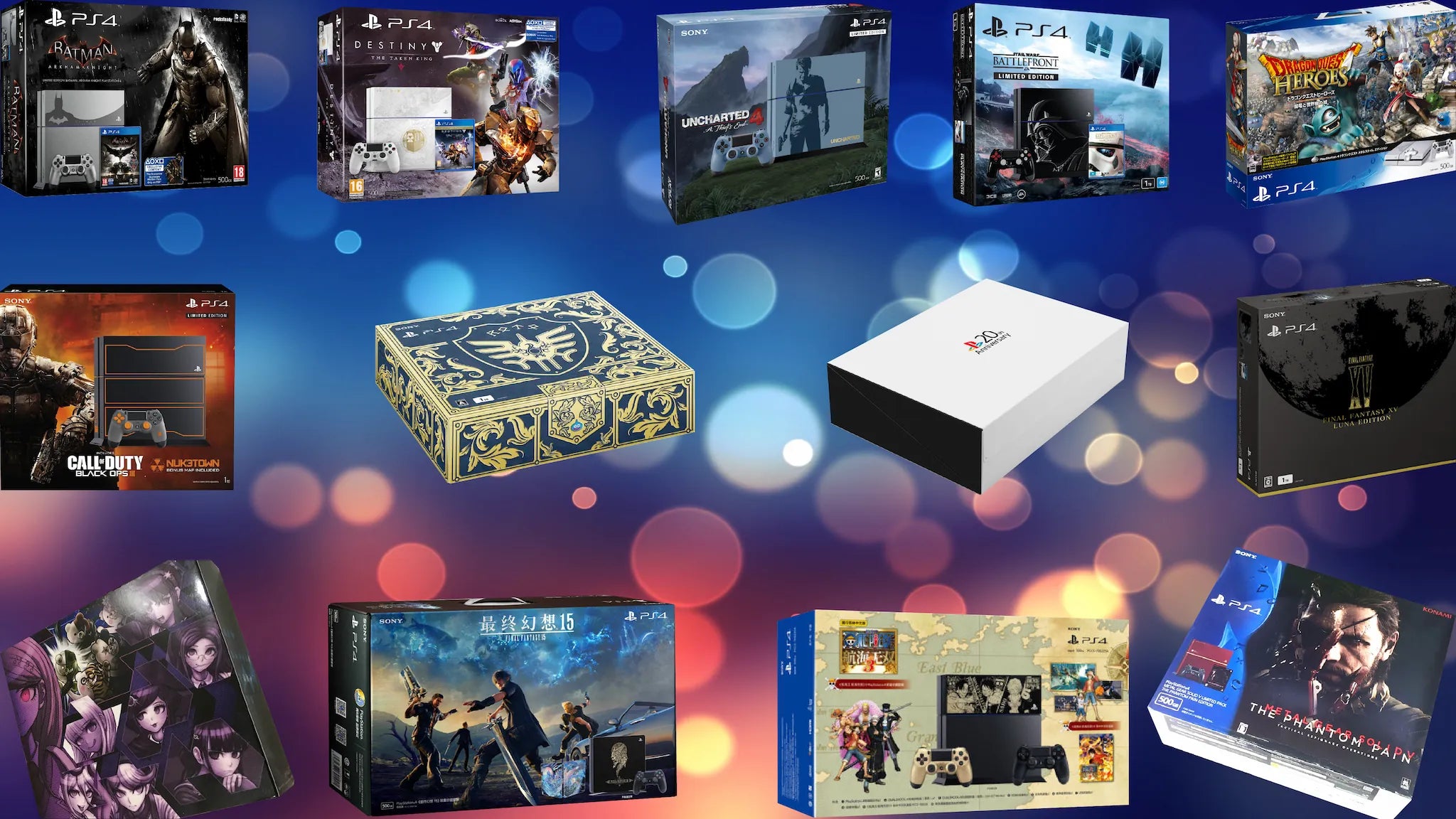 Limited Edition PS4 Consoles - RetroPixl