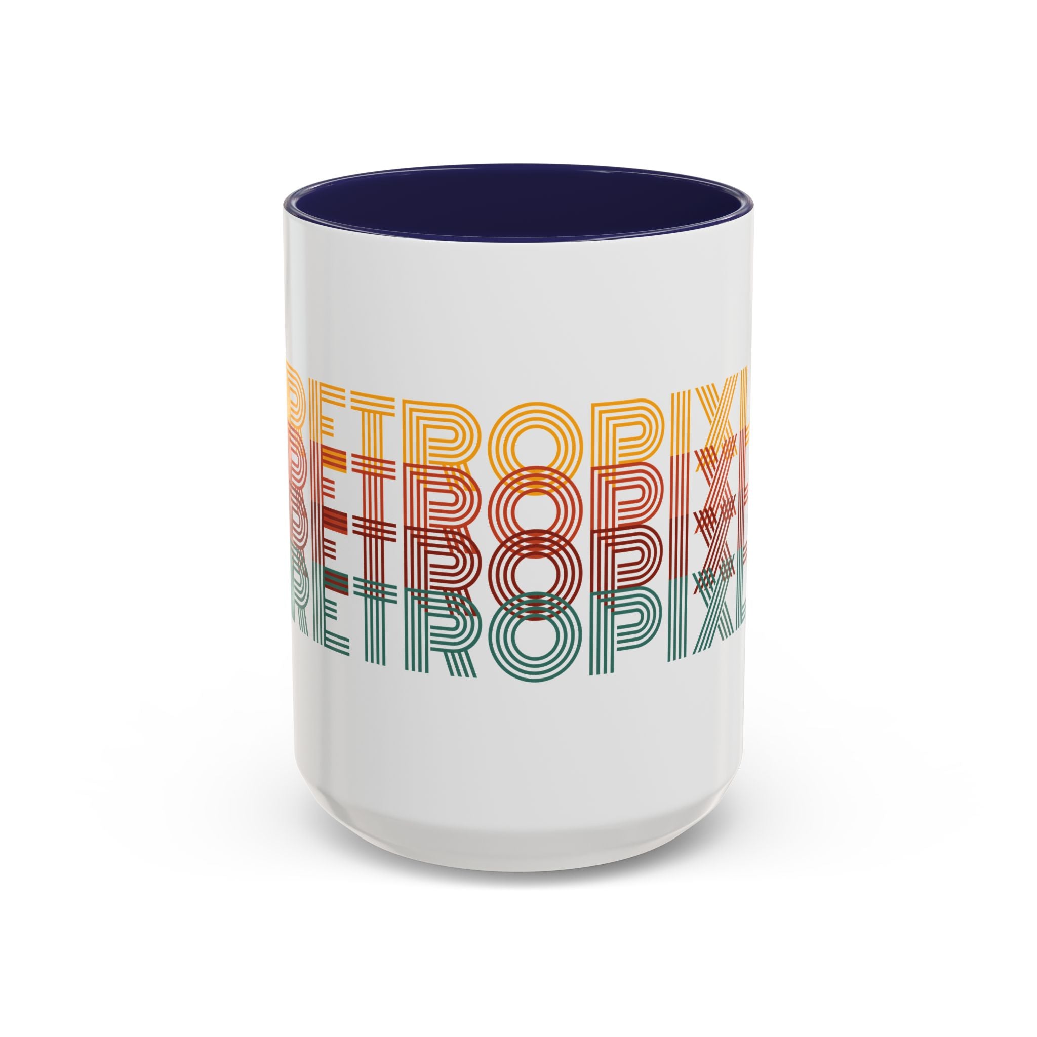 RetroPixl Accent Coffee Mug - RetroPixl