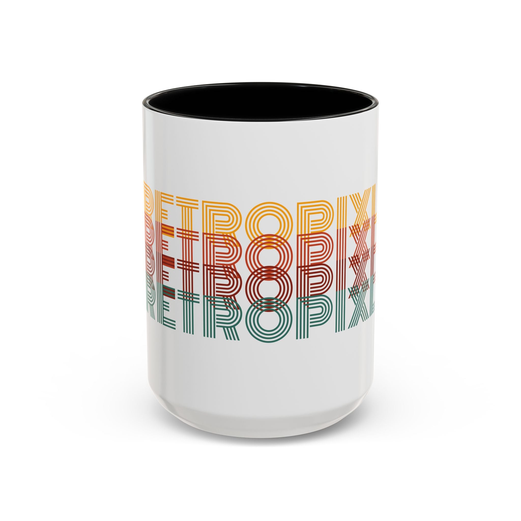 RetroPixl Accent Coffee Mug - RetroPixl