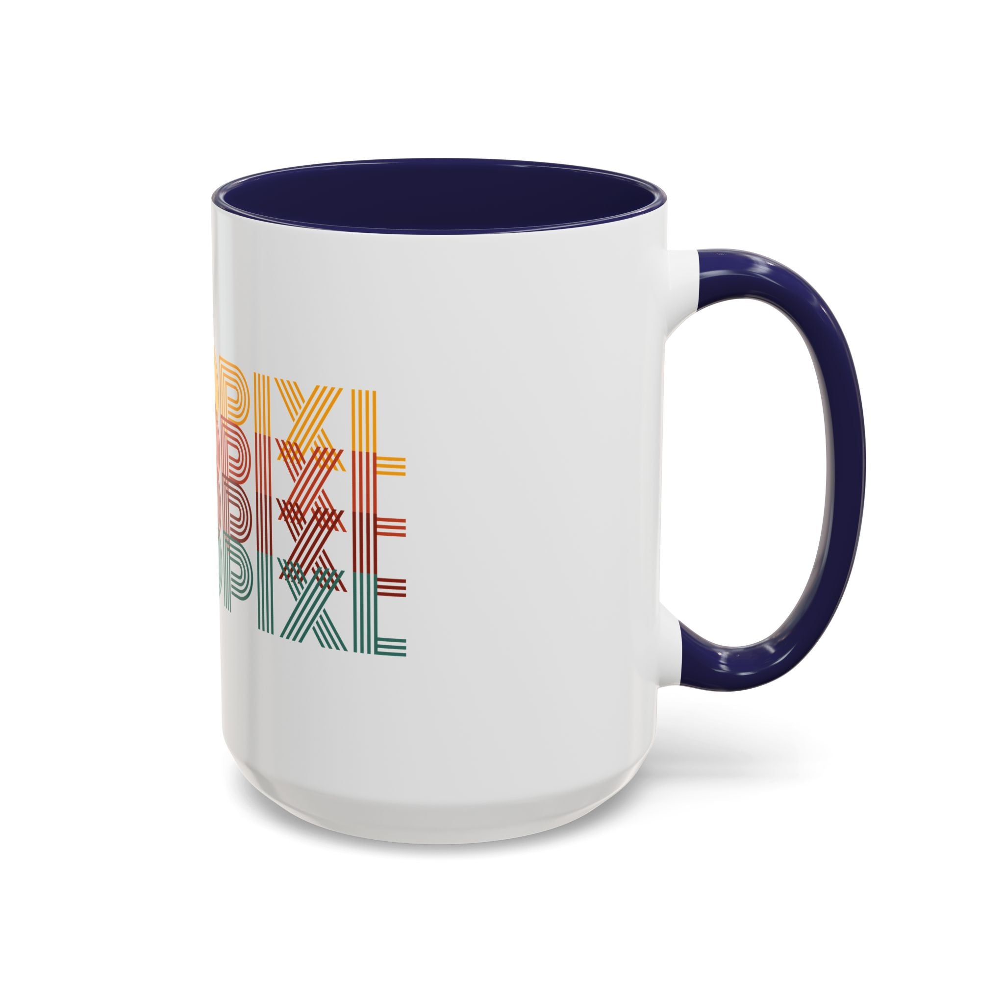 RetroPixl Accent Coffee Mug - RetroPixl