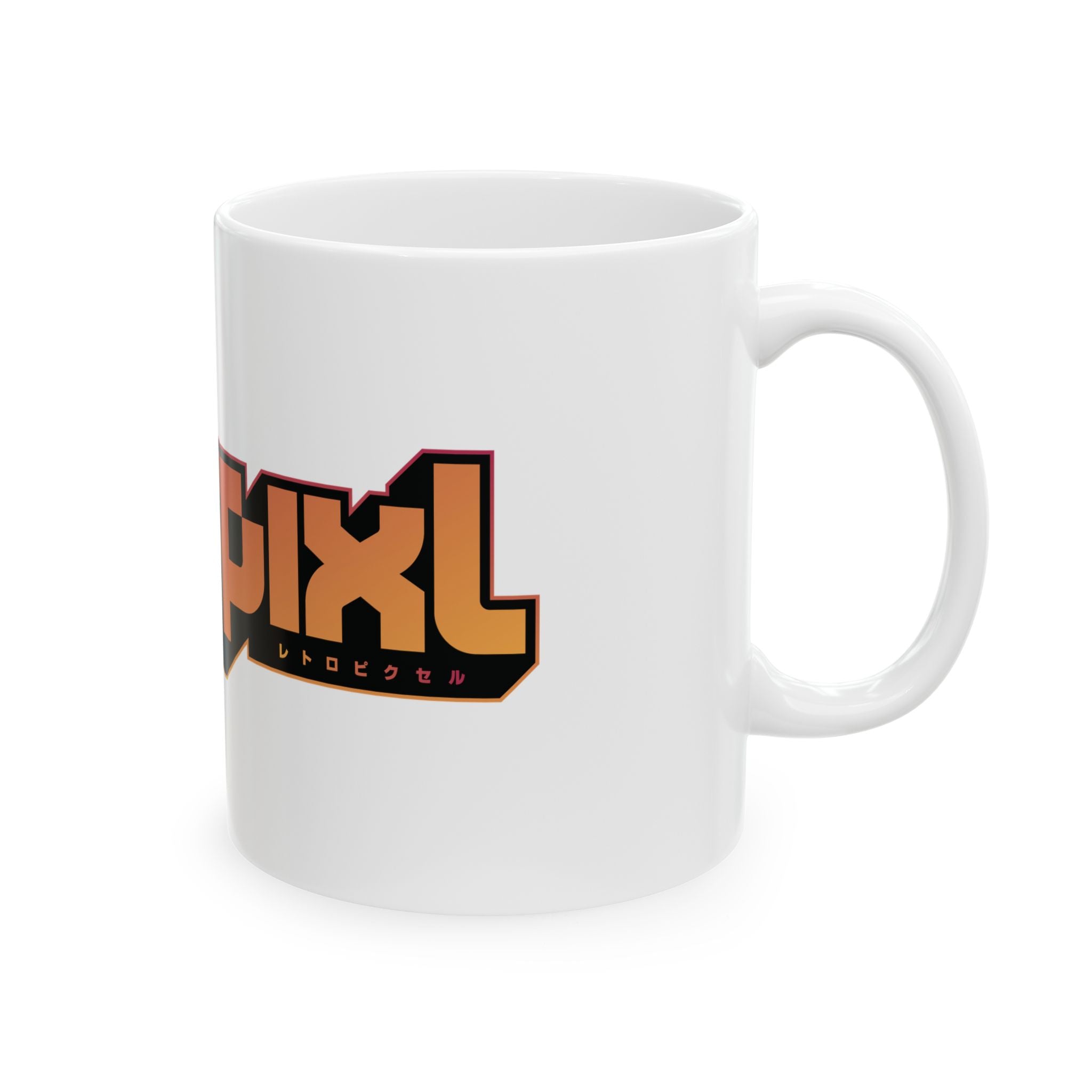 RetroPixl Mug — White - RetroPixl