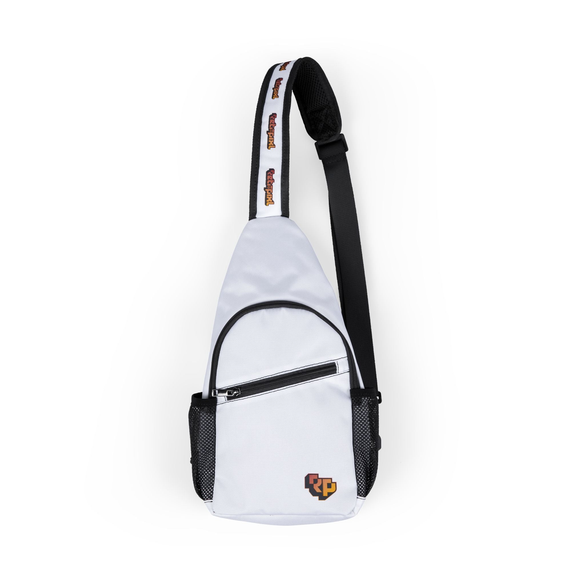 RetroPixl Chest Bag — White - RetroPixl
