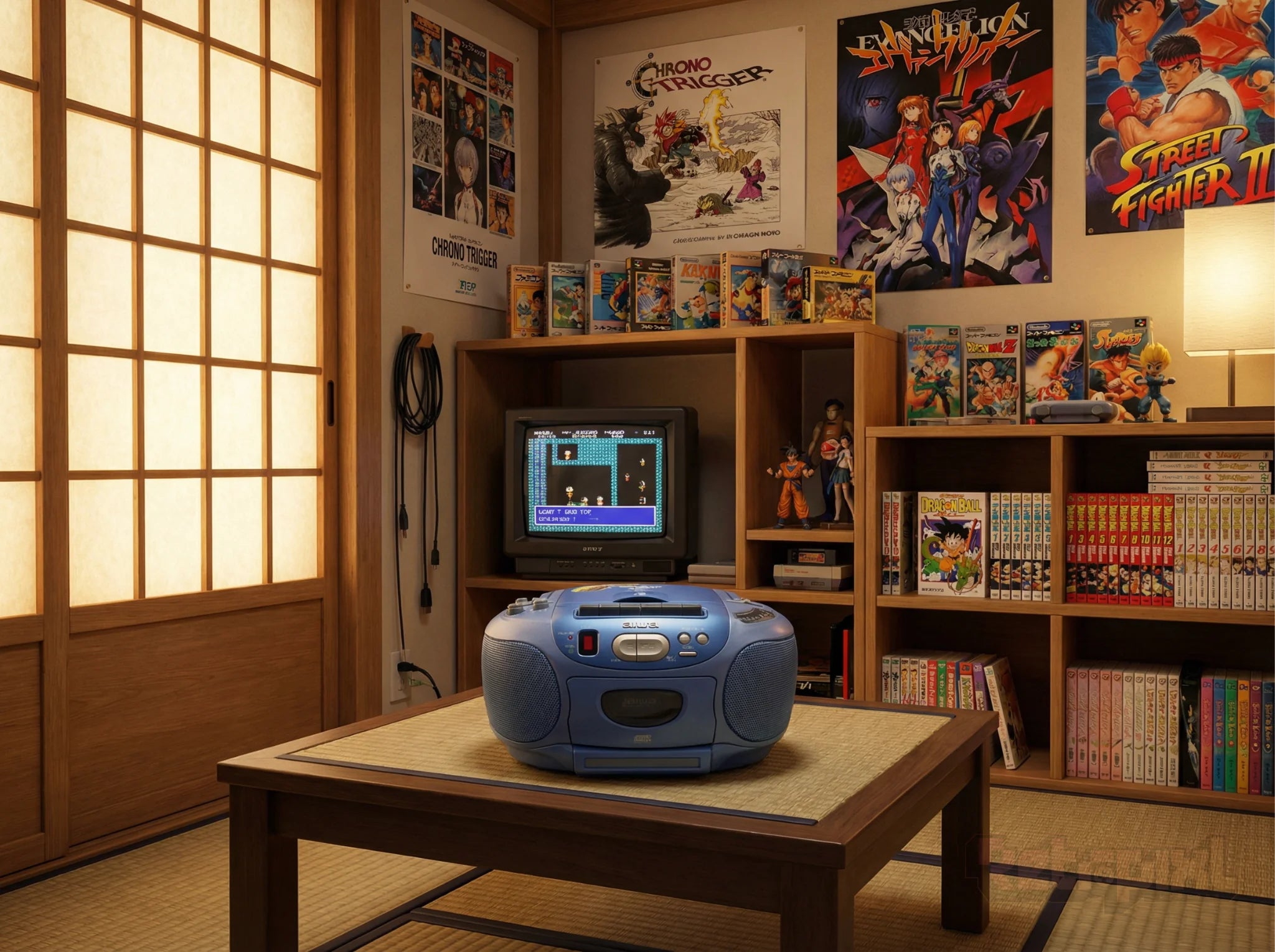 Aiwa CSD - GM1 - in Japanese room on RetroPixl