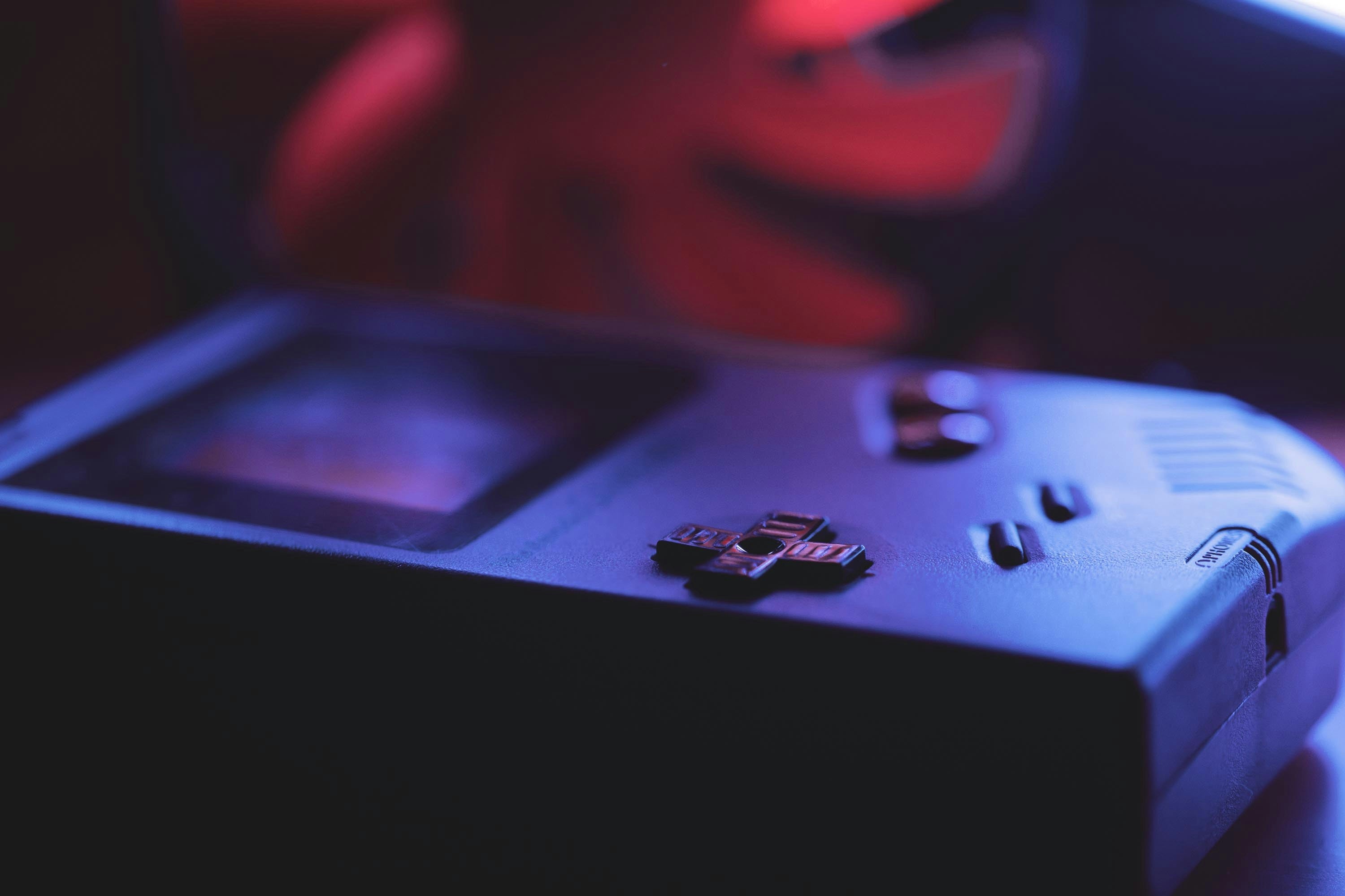 Nintendo Game Boy close up by Terry Lee for retro gaming players and retrogaming collectors on retropixl.com which provides consoles from Japan