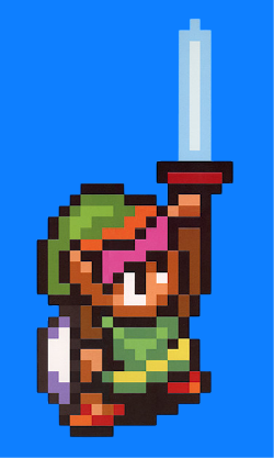 Link master sword for retro gaming players and retrogaming collectors on retropixl.com which provides consoles from Japan