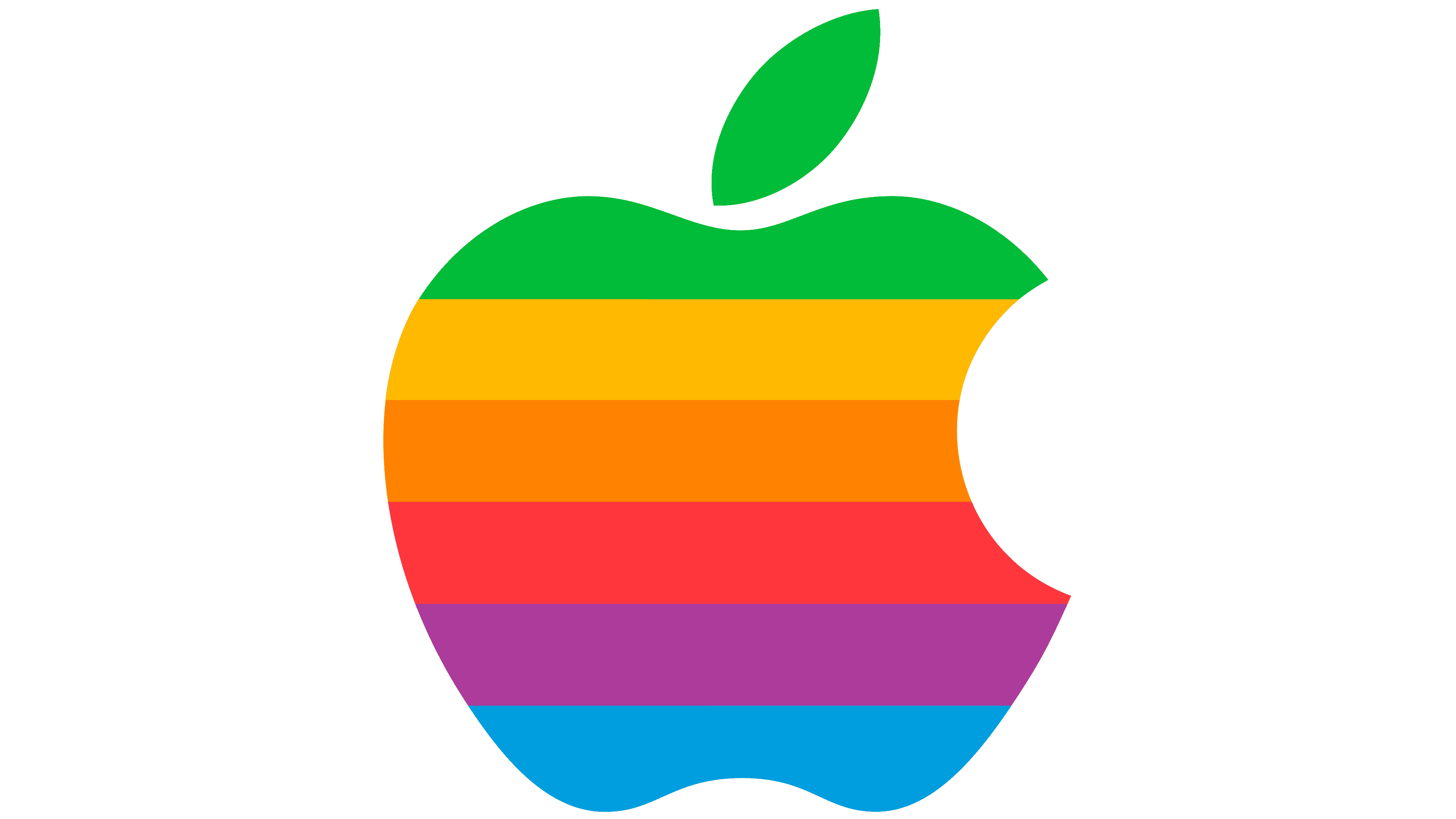 logo Apple in color for retro gaming players and retrogaming collectors on retropixl.com which provides consoles from Japan