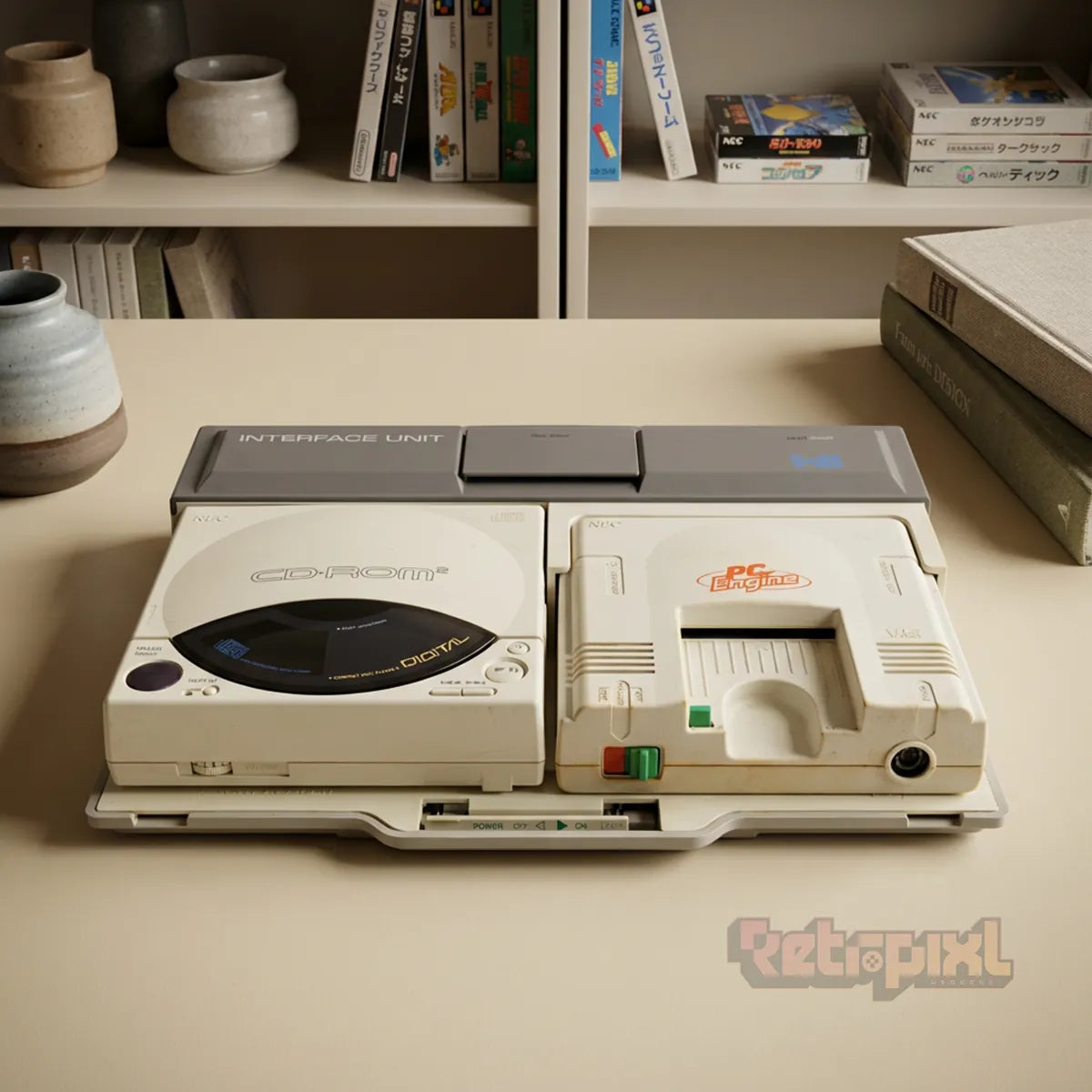 Nec Interface Unit IFU 30 retrogaming accessory in collector's room for retro gaming players and colelctors on RetroPixl