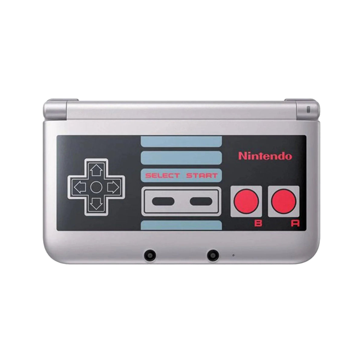 Nintendo 3DS XL NES Edition console on RetroPixl.com for retro gaming players and retrogaming collectors