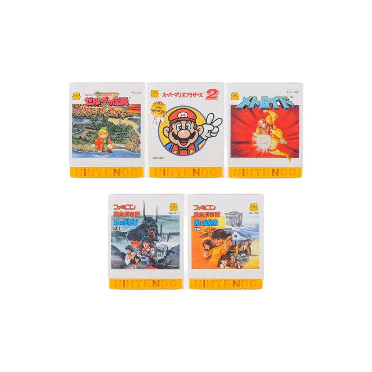 Nintendo Card Case Collection Disk System BOX Japanese collectible on RetroPixl.com for retro gaming players, retrogaming collectors and Japanese pop culture fans