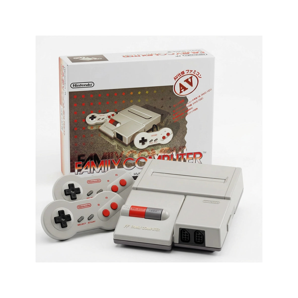 Nintendo Famicom AV on RetroPixl.com for retro gaming players and retrogaming collectors