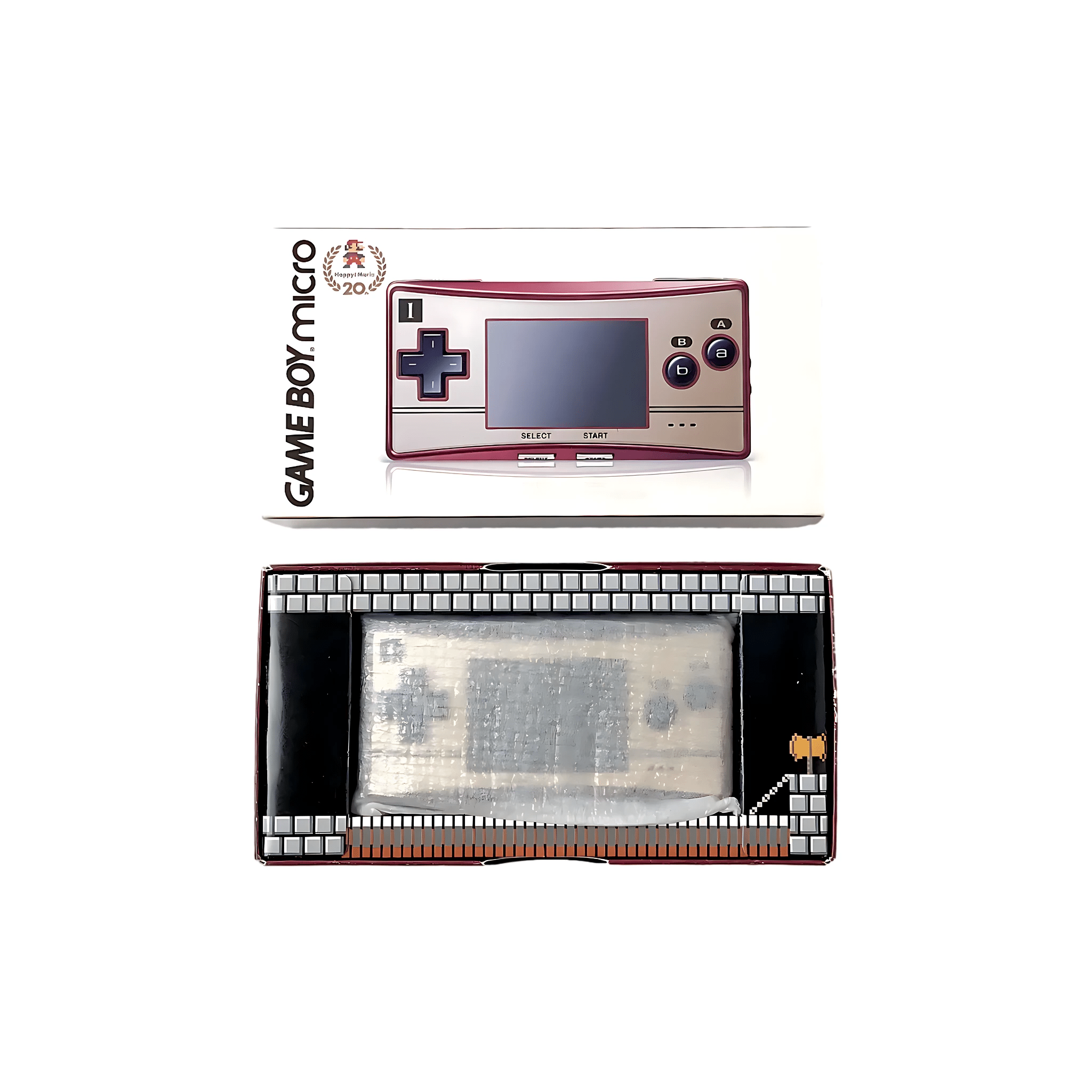 Nintendo Game Boy Micro Famicom 20th Anniversary - RetroPixl