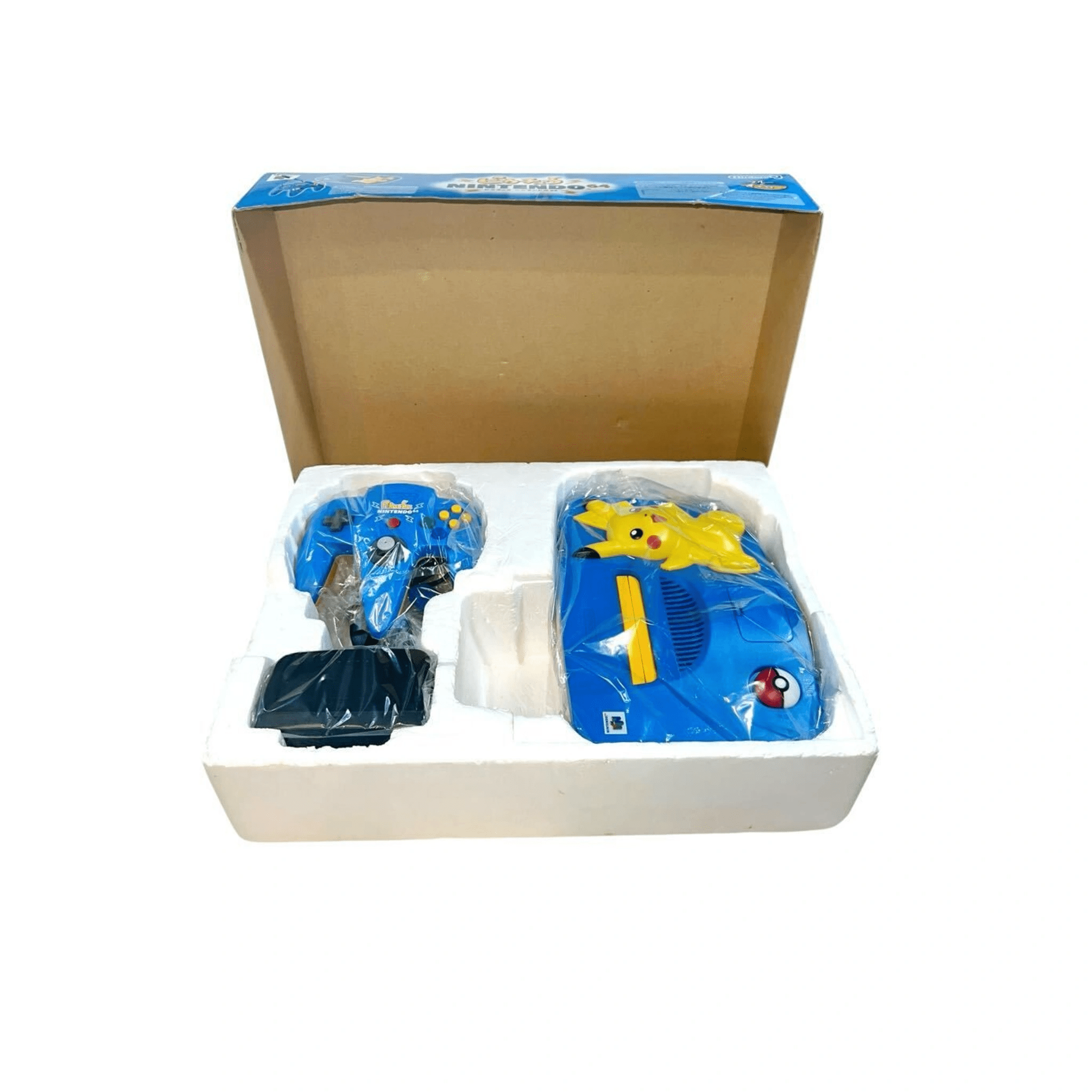 Nintendo N64 Pikachu (Blue) - RetroPixl