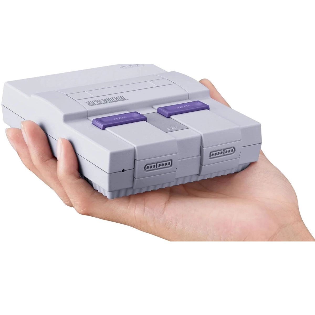 Nintendo Super Nintendo Mini US version console box for retrogaming players and retro gaming collectors on Retropixl.com
