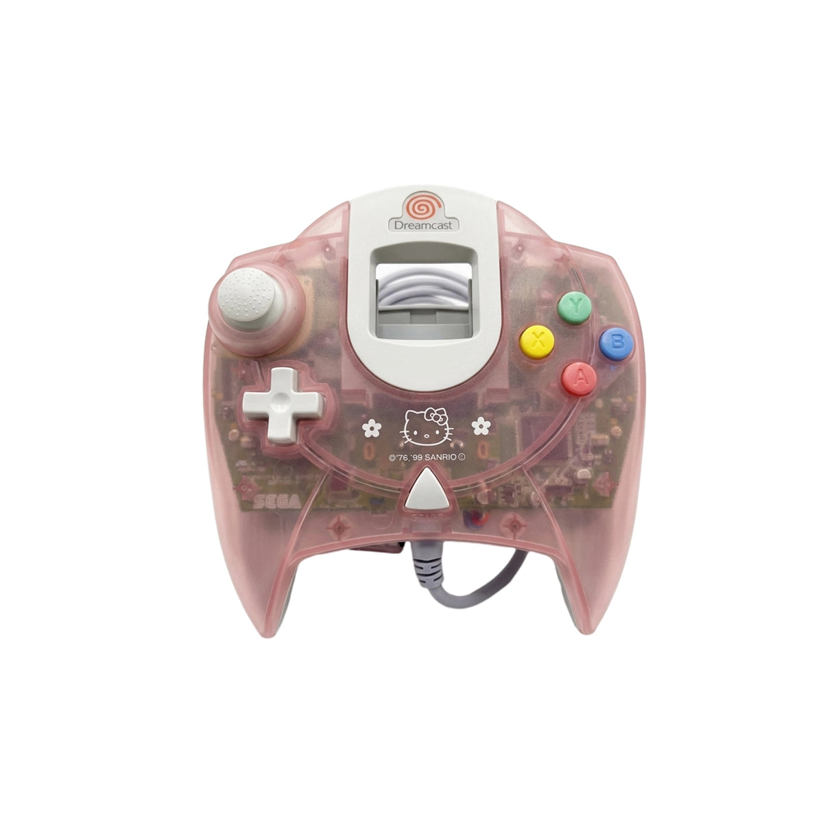 Sega Dreamcast Hello Kitty controller Pink Version on RetroPixl for retrogaming players and retro gaming collectors