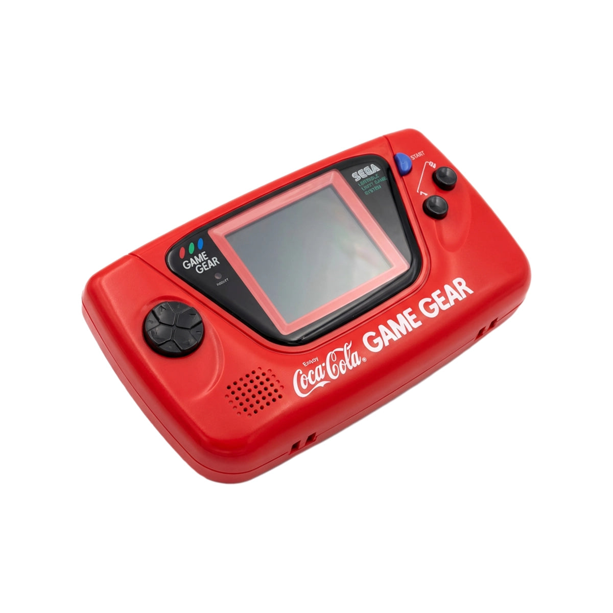 Sega Game gear Coca Cola console for Retropixl.com and retrogaming players and retro gaming collectors