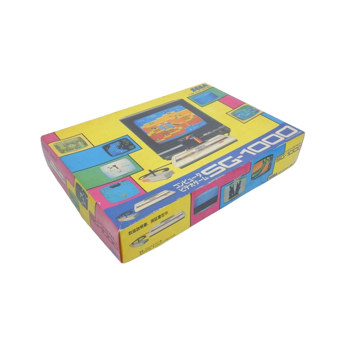 Sega SG-1000 console on Retropixl.com for retrogaming players and retro gaming collectors