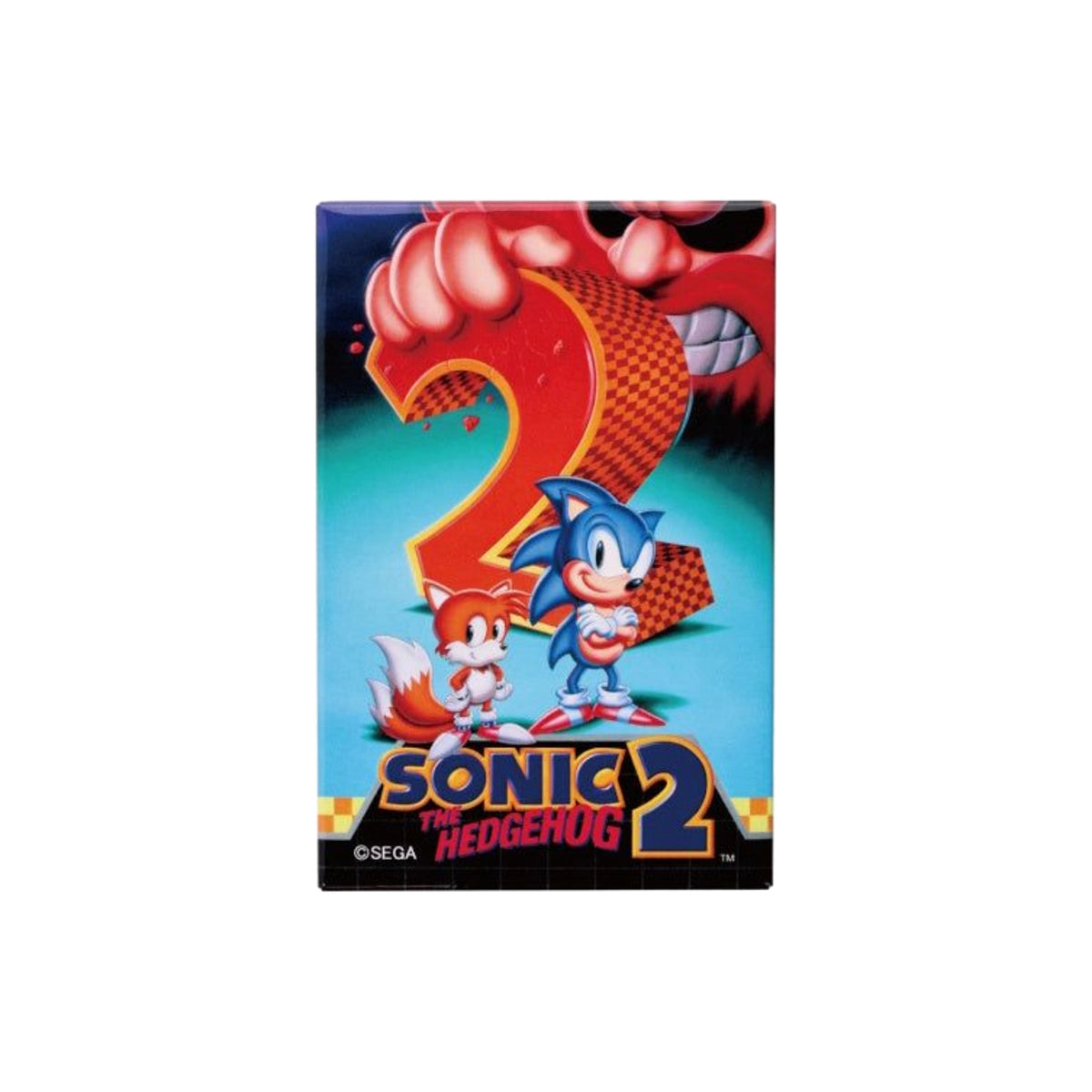 Sonic the hedgehog collector can badge set of 5 piece collection on RetroPixl.com for retro gaming players, retrogaming collectors and Japanese pop culture collectibles fans