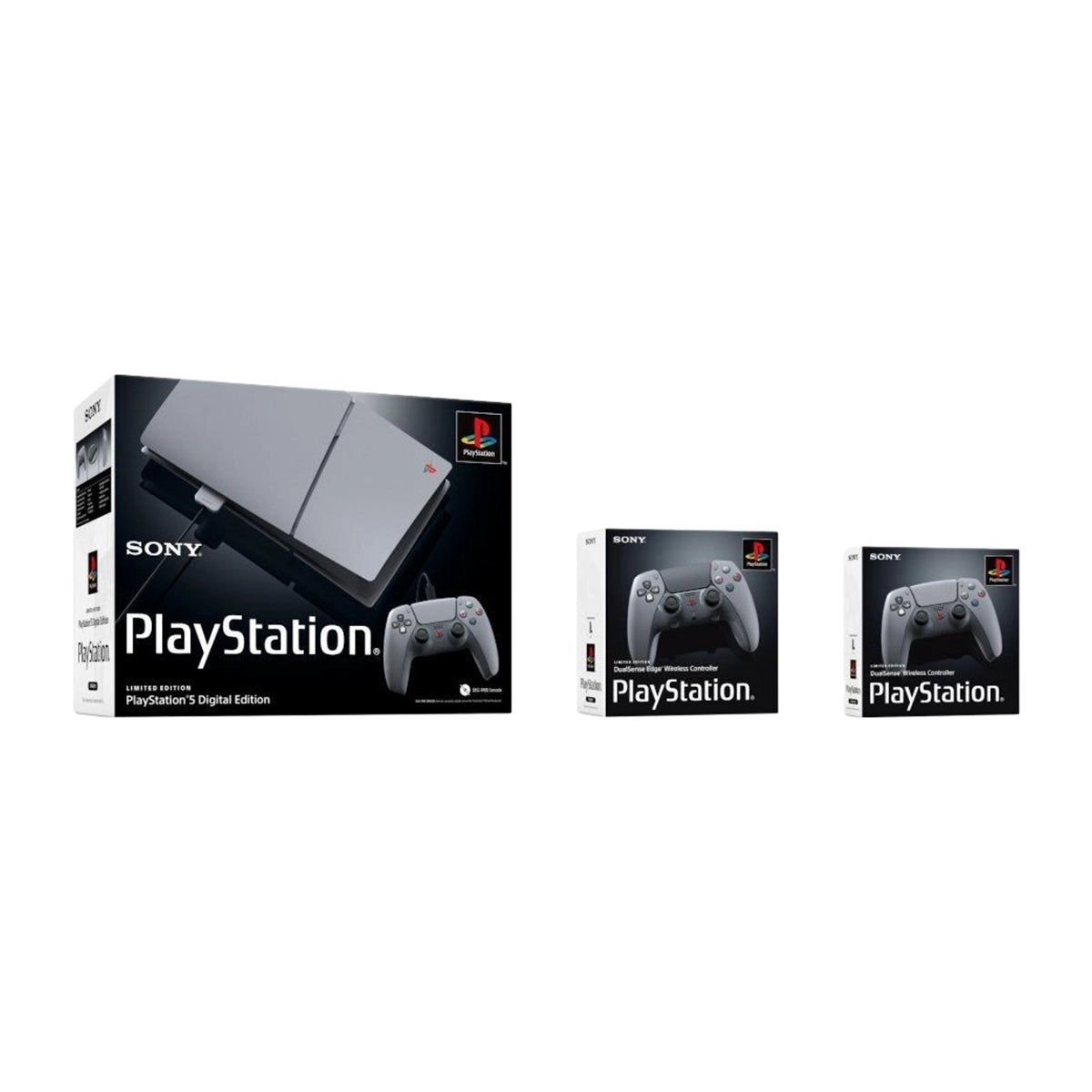 Official Sony DualSense PS5 30th Anniversary controller on RetroPixl.com for retro gaming players and retrogaming collectors