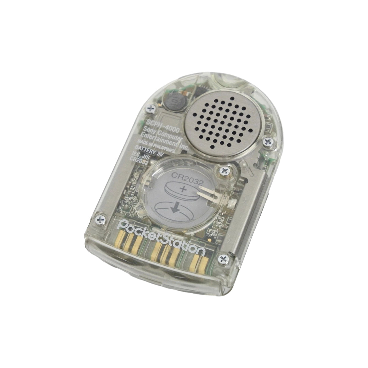 Official Sony PocketStation Crystal Doko Demo Toro Inoue on RetroPixl.com for retro gaming players and retrogaming collectors