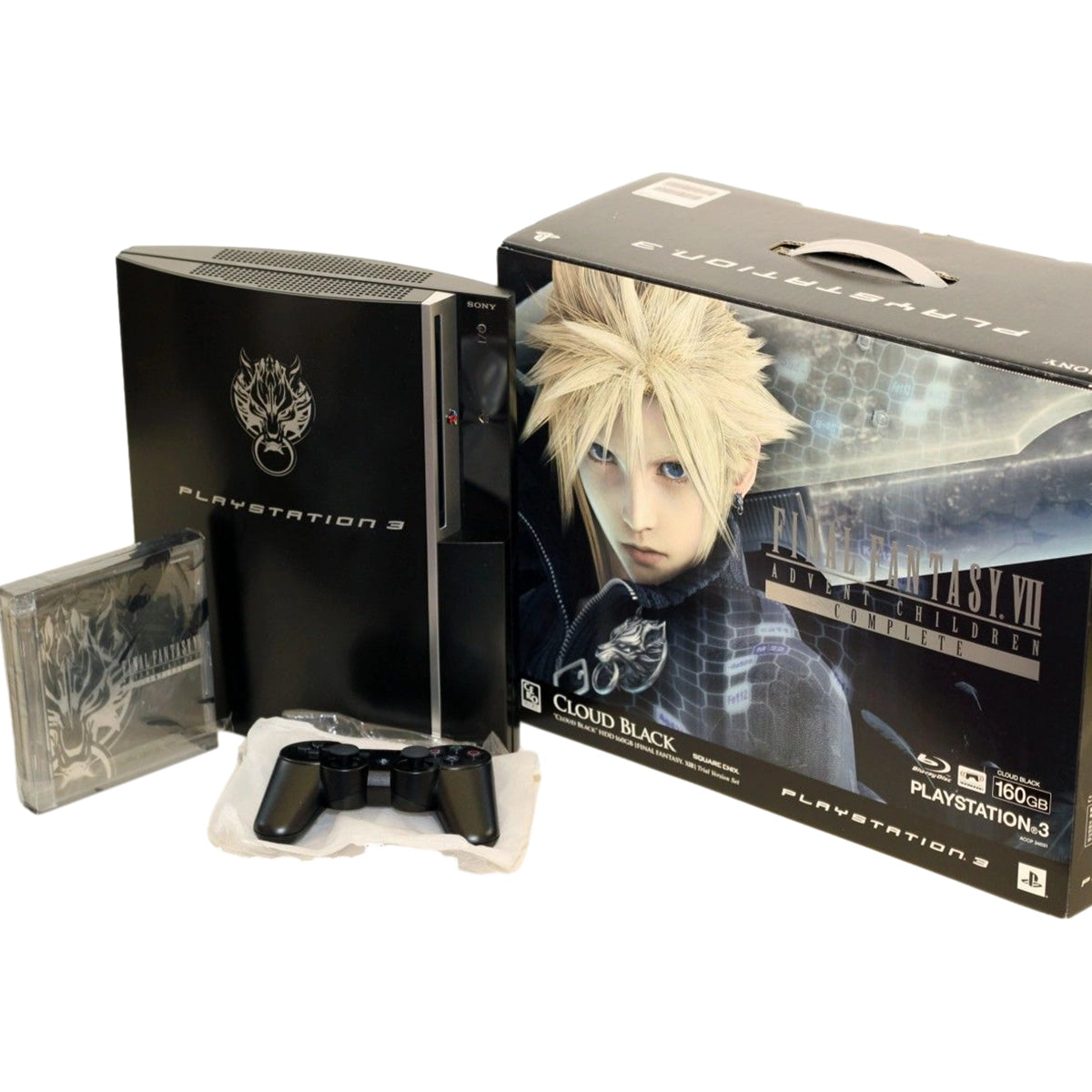 Sony Playstation 3 Final Fantasy Advent Children Console for retrogaming players and retro gaming collectors on Retropixl.com