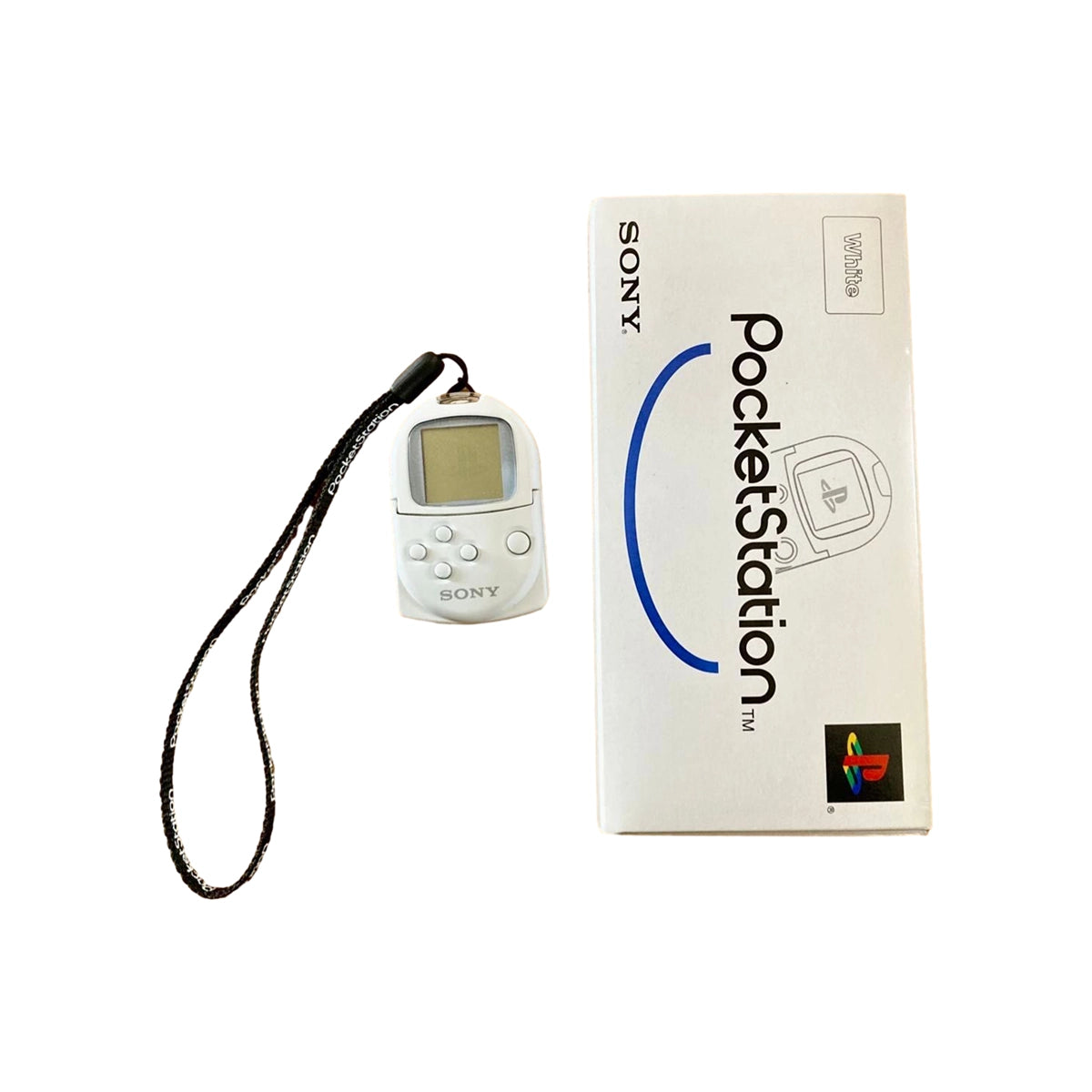 Sony Playstation PocketStation White on RetroPixl.com for Retrogaming players and Retro Gaming Collectors