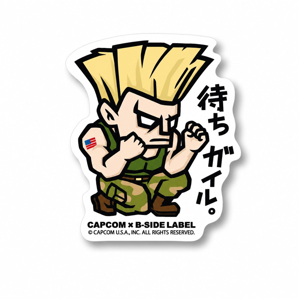 Street Fighter stickers Dhalsim, Ryu, Ken, Blanka, Guile on RetroPixl.com for retro gaming collectors, retrogaming players and anime collectibles and gadgets