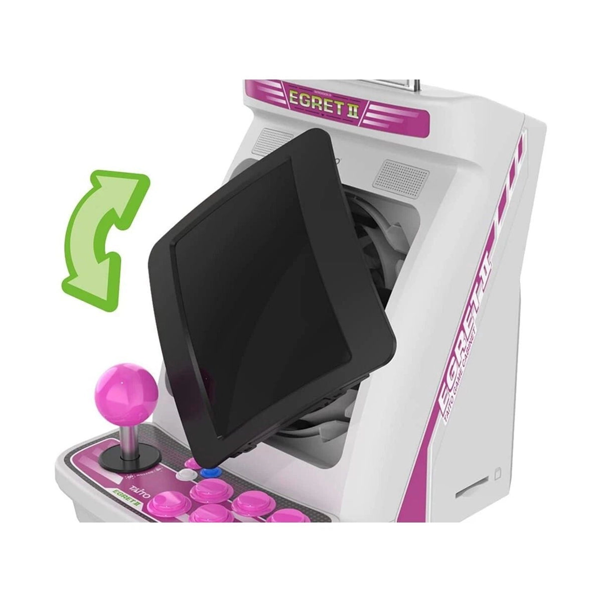 Taito Egret 2 Mini arcade console on RetroPixl.com for retro gaming players and retrogaming collectors