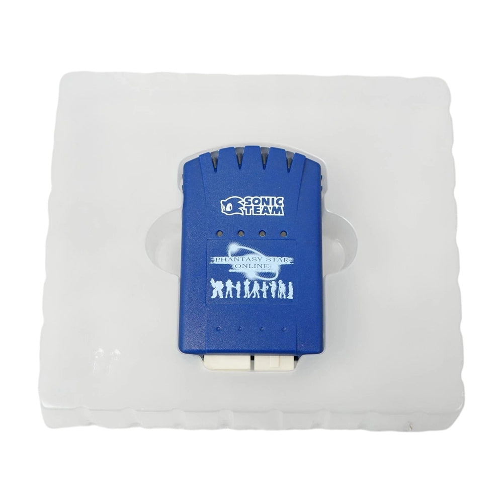 Sega Dreamcast VMU Visual Memory Unit 4X Memory Card Phantasy Star Online Limited Edition Accessory on RetroPixl.com for retro gaming collectors and retrogaming players