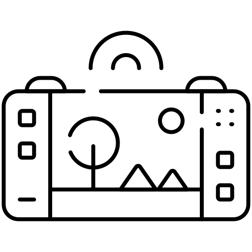 Emulation icon for retro gaming products on RetroPixl