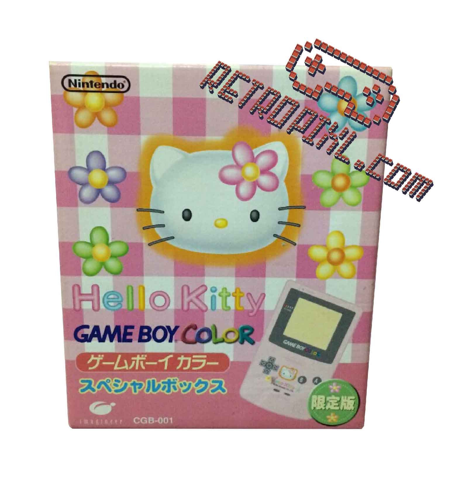 Nintendo Game Boy Color Hello Kitty LIMITED EDITION