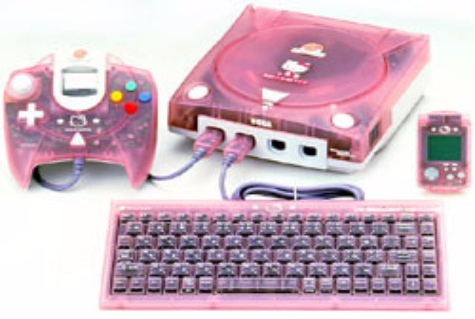 Sega Dreamcast Hello Kitty Retropixl Retrogaming retro gaming Rare Console Collector Limited Edition Japan Import