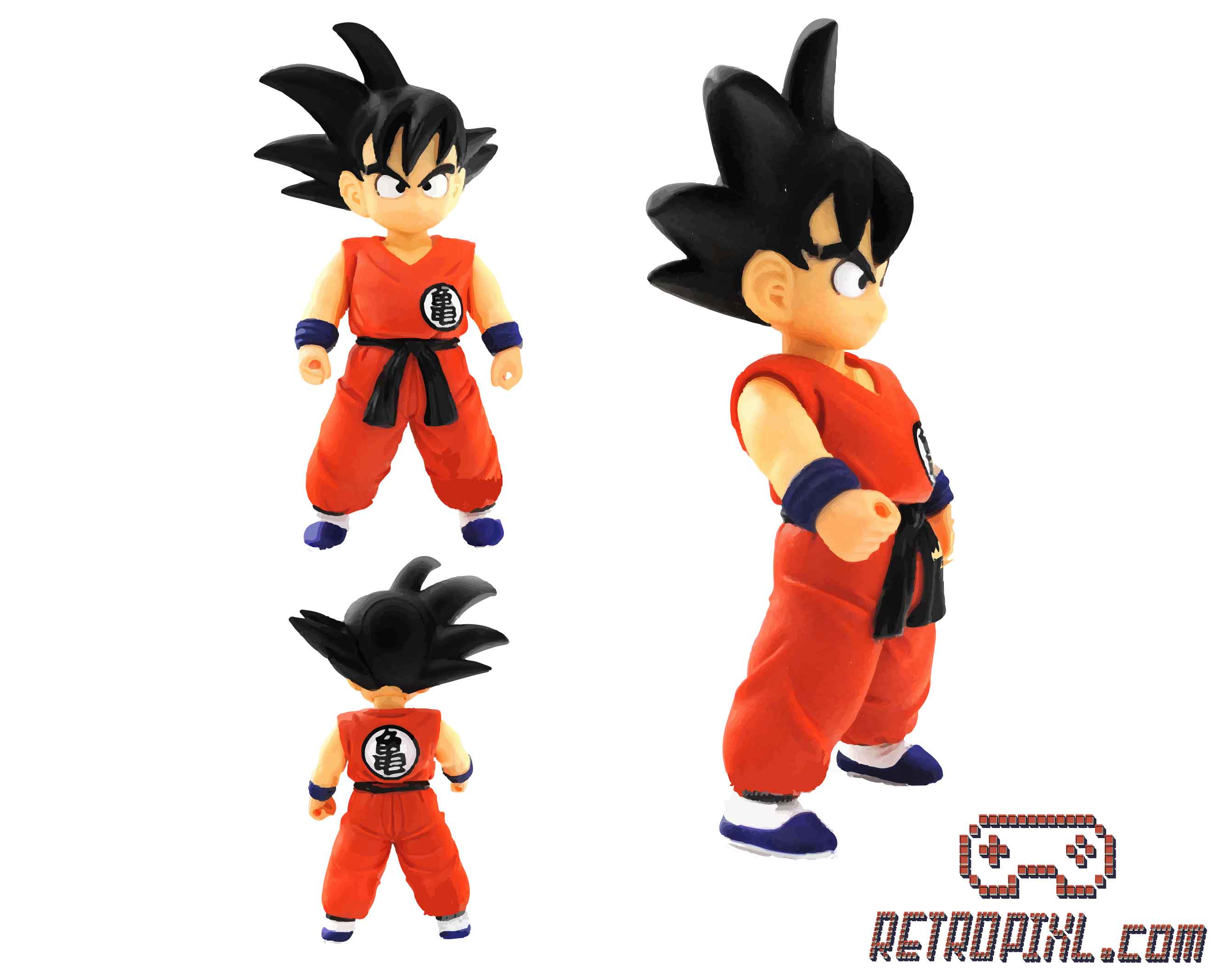 RetroPixl Retrogaming Toys Collectibles Banpresto Dragon Ball Son Goku