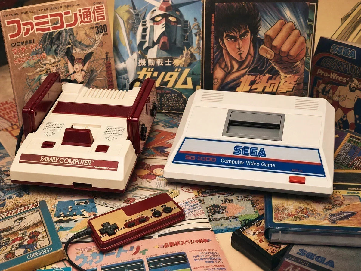 Happy 43rd birthday, Nintendo Famicom and Sega SG-1000