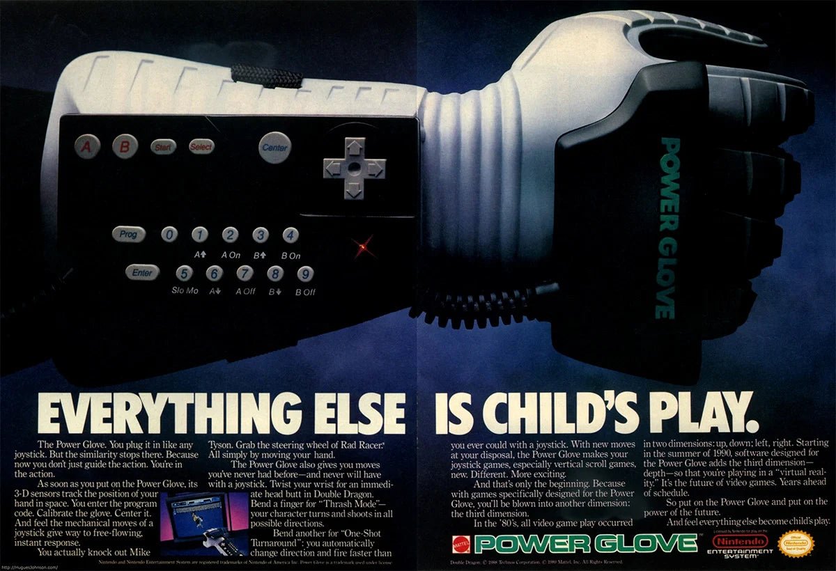 The Power Glove: Icon of Retro Culture - RetroPixl