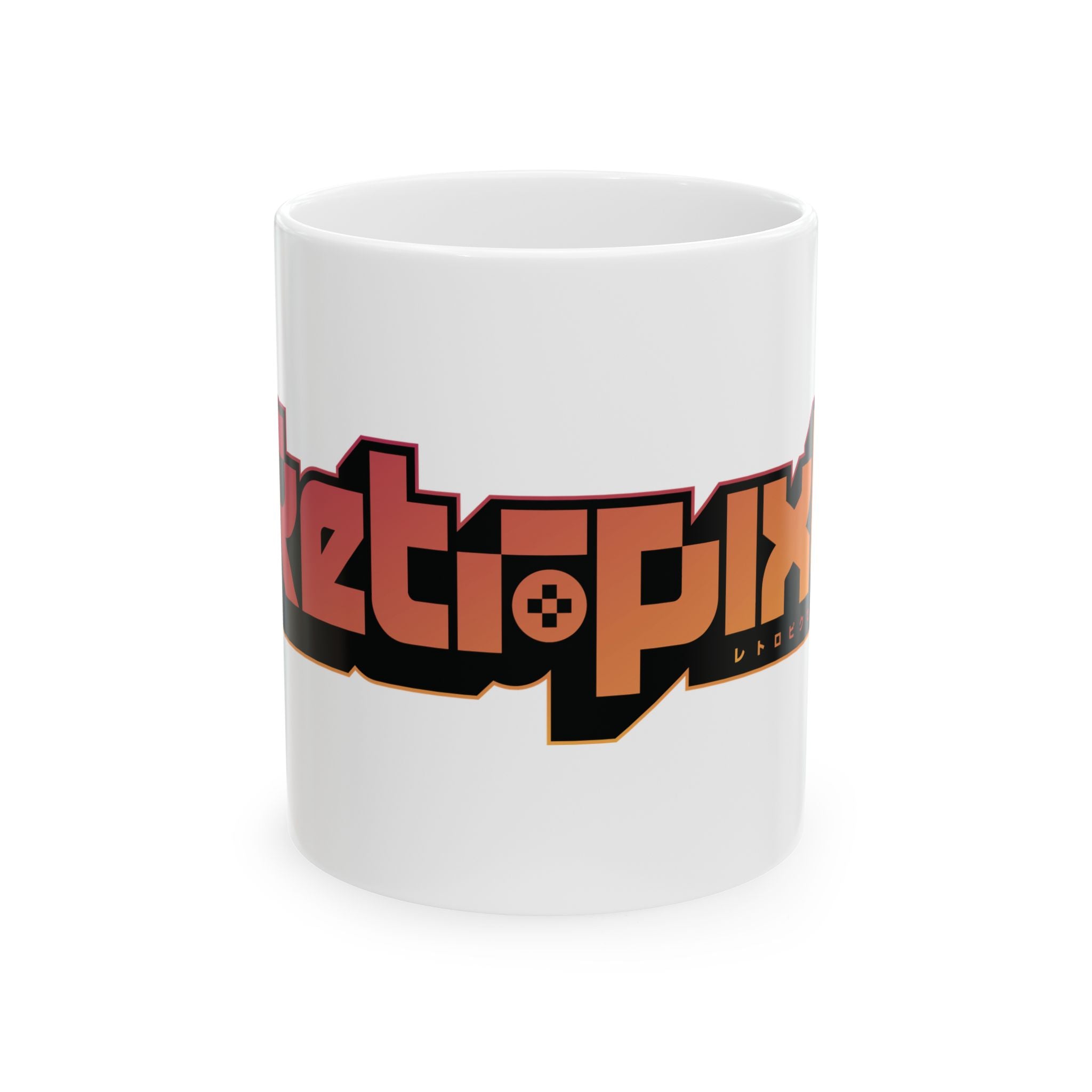 RetroPixl Mug — White - RetroPixl