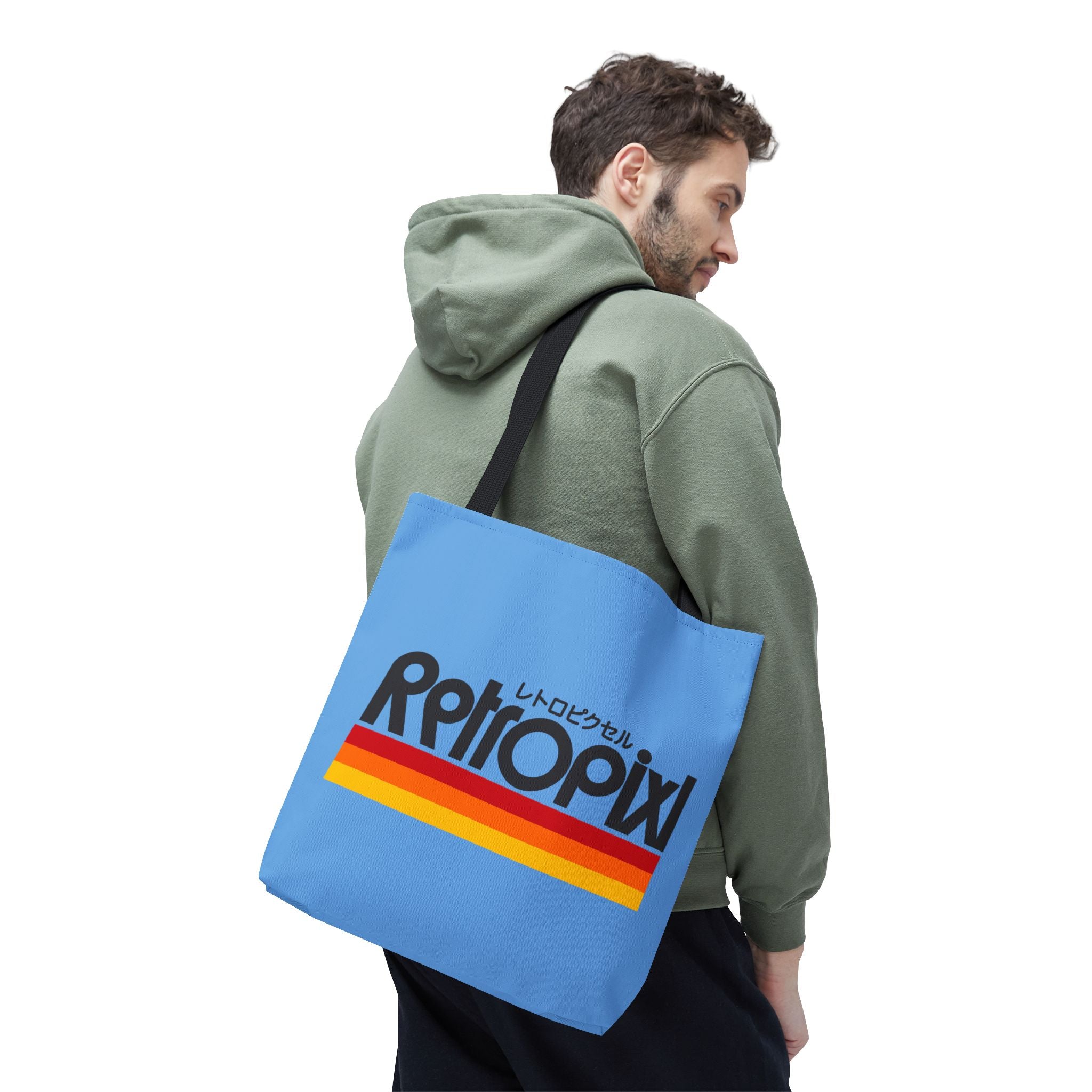 tote bag for retro gaming players and retrogaming collectors on retropixl.com that provides consoles from Japan