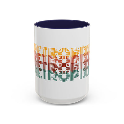 RetroPixl Accent Coffee Mug - RetroPixl
