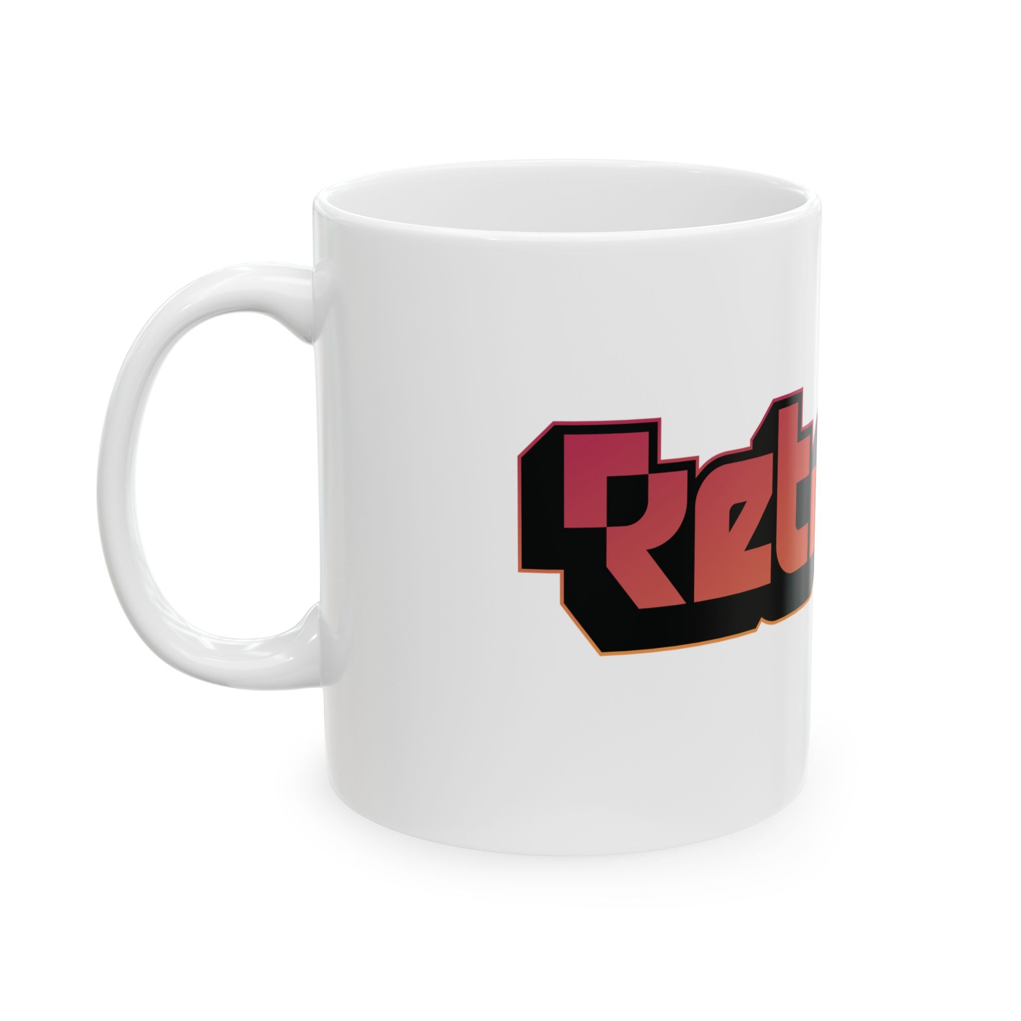 RetroPixl Mug — White - RetroPixl