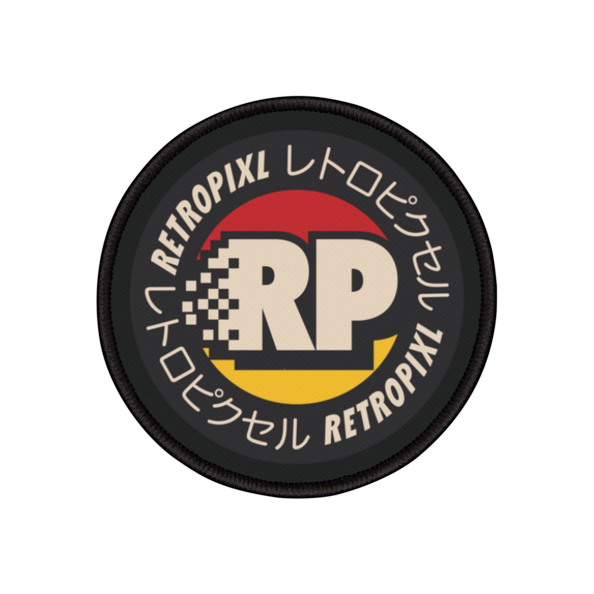 RetroPixl Iron - On Patch — Vintage Logo - RetroPixl