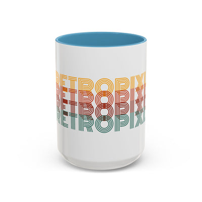 RetroPixl Accent Coffee Mug - RetroPixl