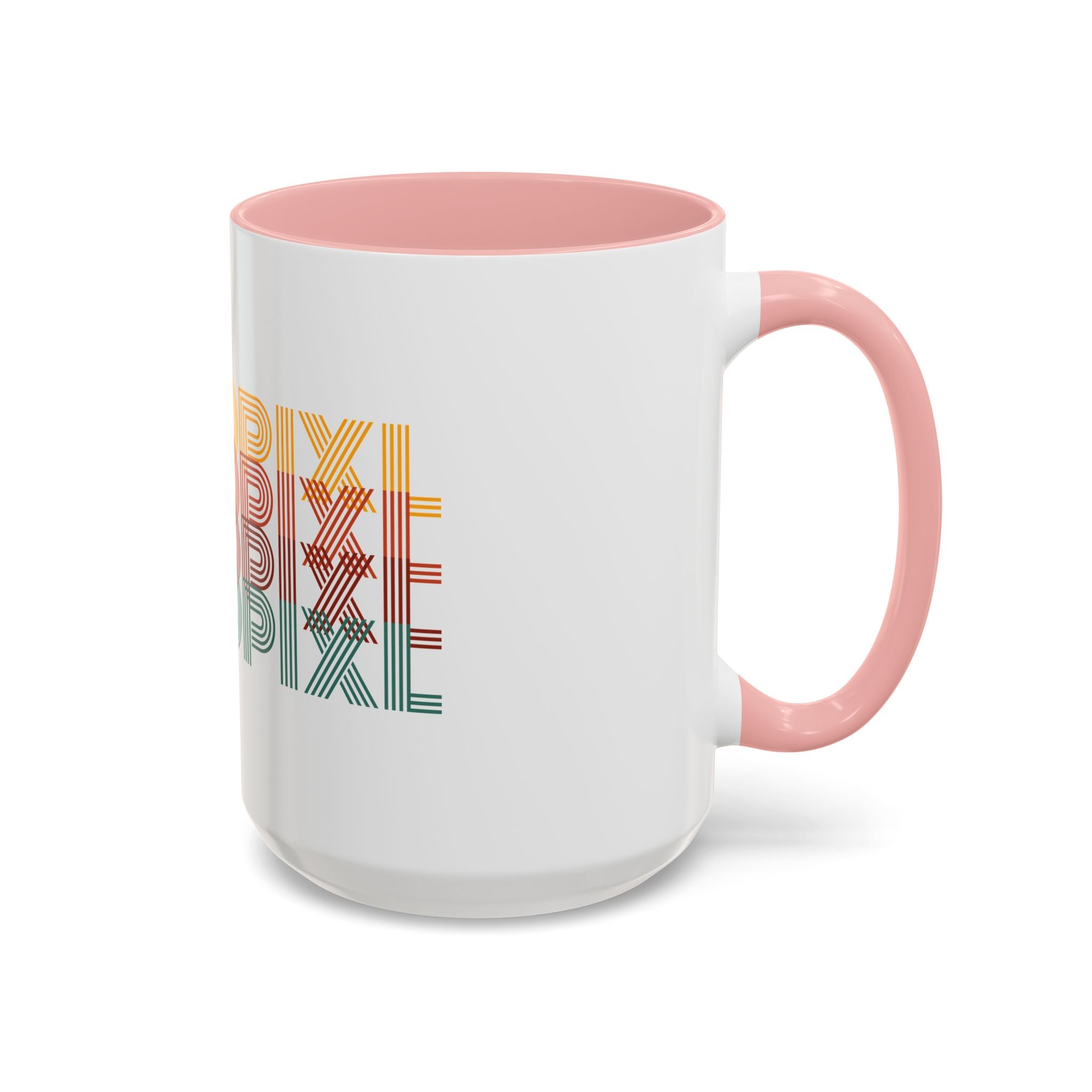 RetroPixl Accent Coffee Mug - RetroPixl