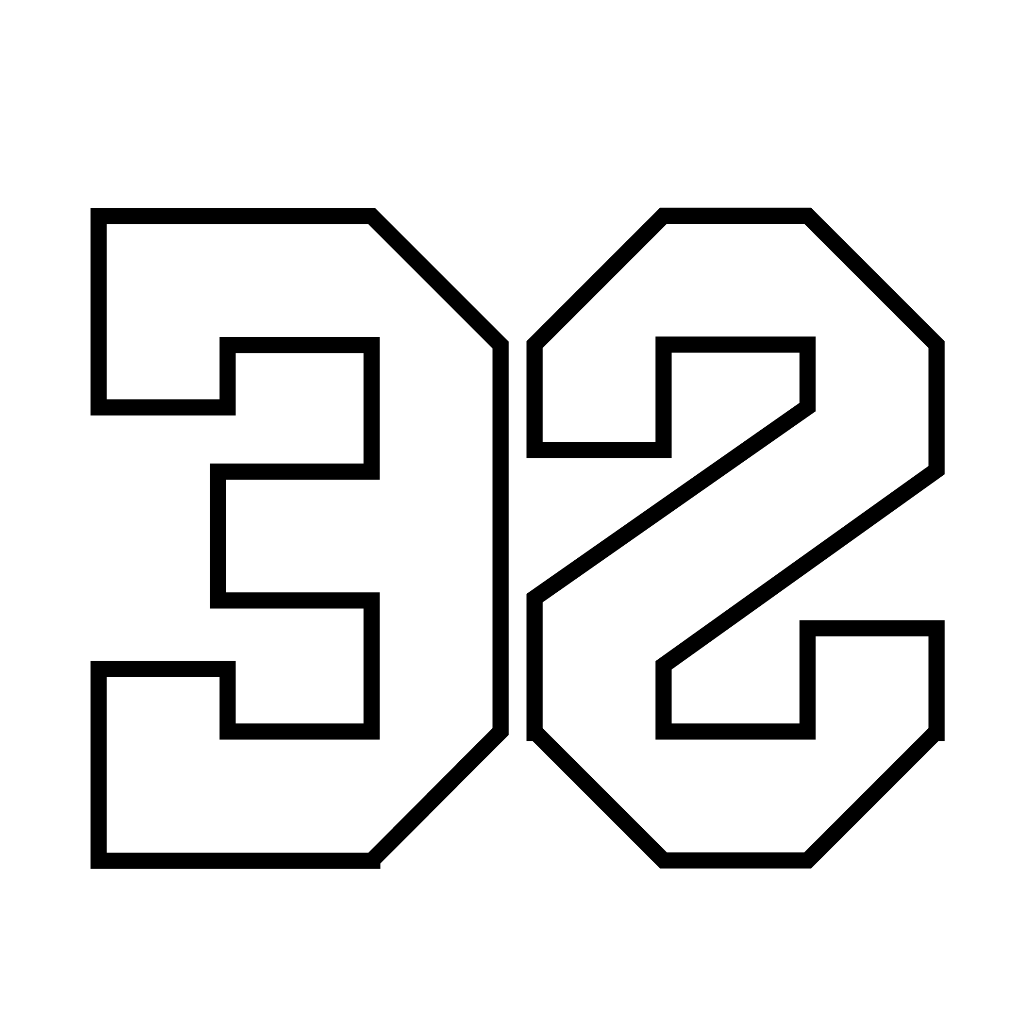 32 bit icon for players and collectors of retro gaming on RetroPixl