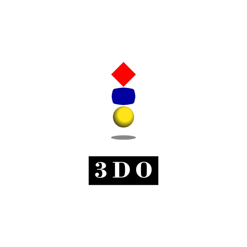 Official 3DO logo for retro gaming players and collectors on RetroPixl