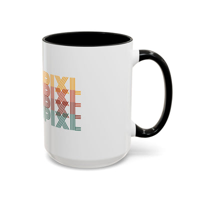 RetroPixl Accent Coffee Mug - RetroPixl