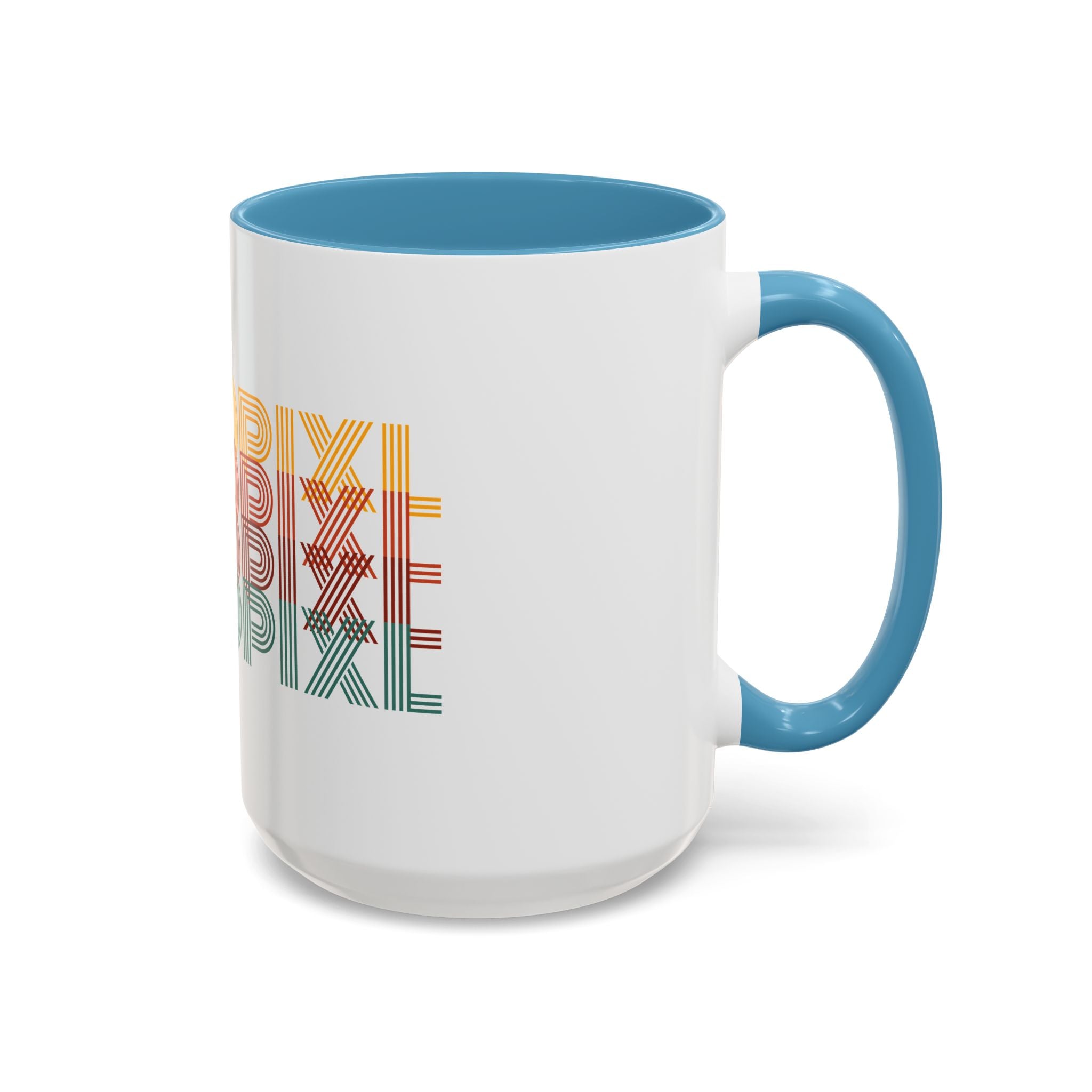RetroPixl Accent Coffee Mug - RetroPixl