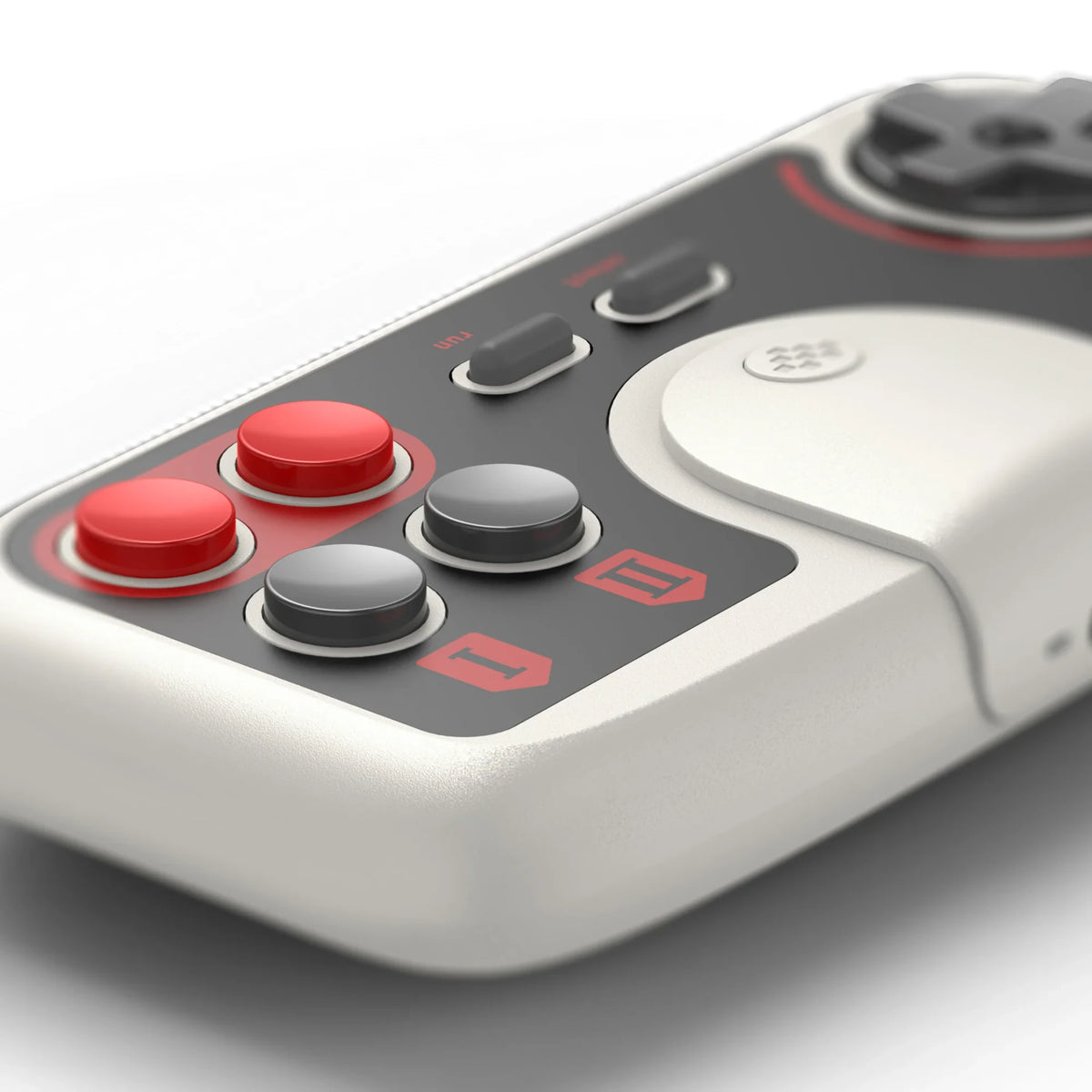 8BitDo PCE 2.4G Wireless Gamepad Front on RetroPixl.com for retro gaming collectors, retrogaming players and video game accessories