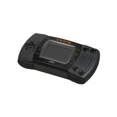 Atari Lynx 2 Front View on the retro gaming handheld on RetroPixl