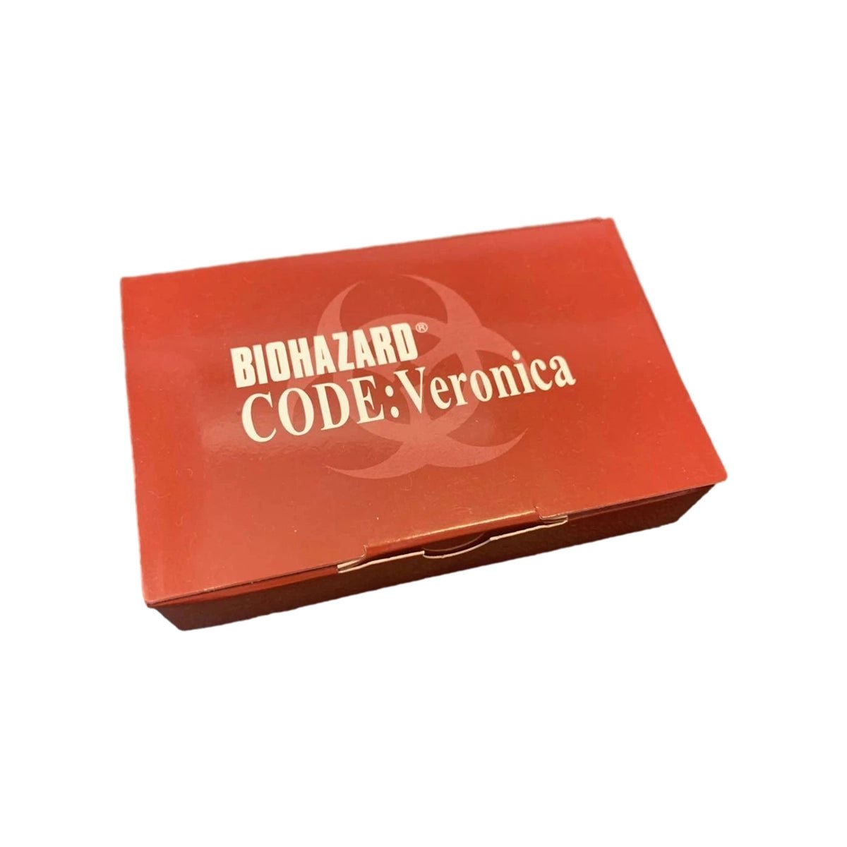 Biohazard CODE: Veronica Metal Plate Card Rockfort Prison - RetroPixl