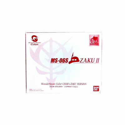 Bandai Wonderswan Color Mobile Suit Gundam Zaku II MS - 06S - RetroPixl
