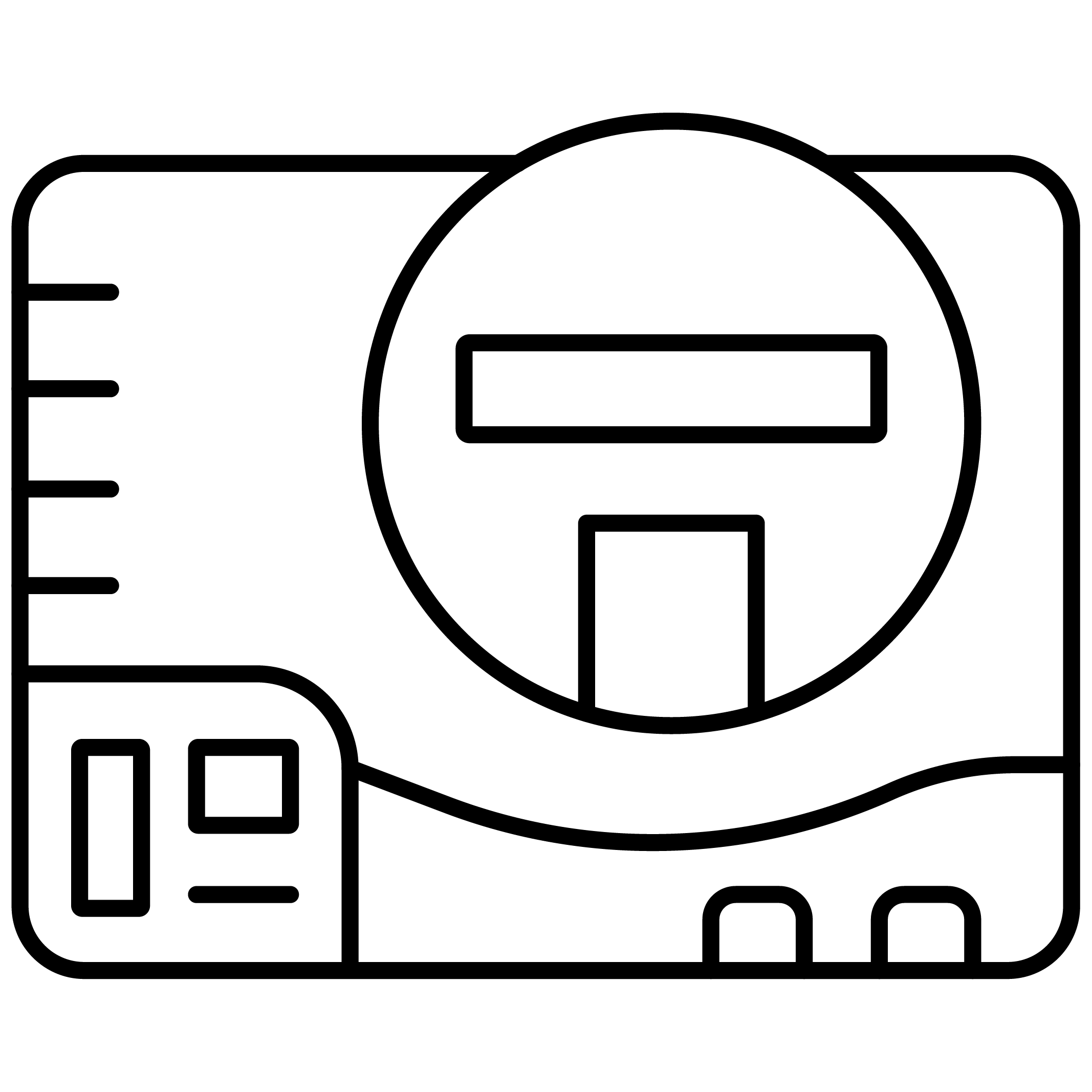 An icon of a retro gaming console on RetroPixl